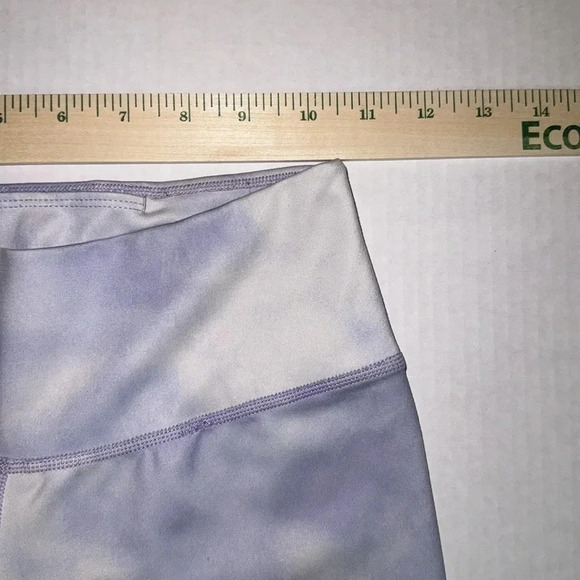 Nike Icon Clash Cropped Leggings Workout Training Light Thistle Purple - Picture 5 of 7